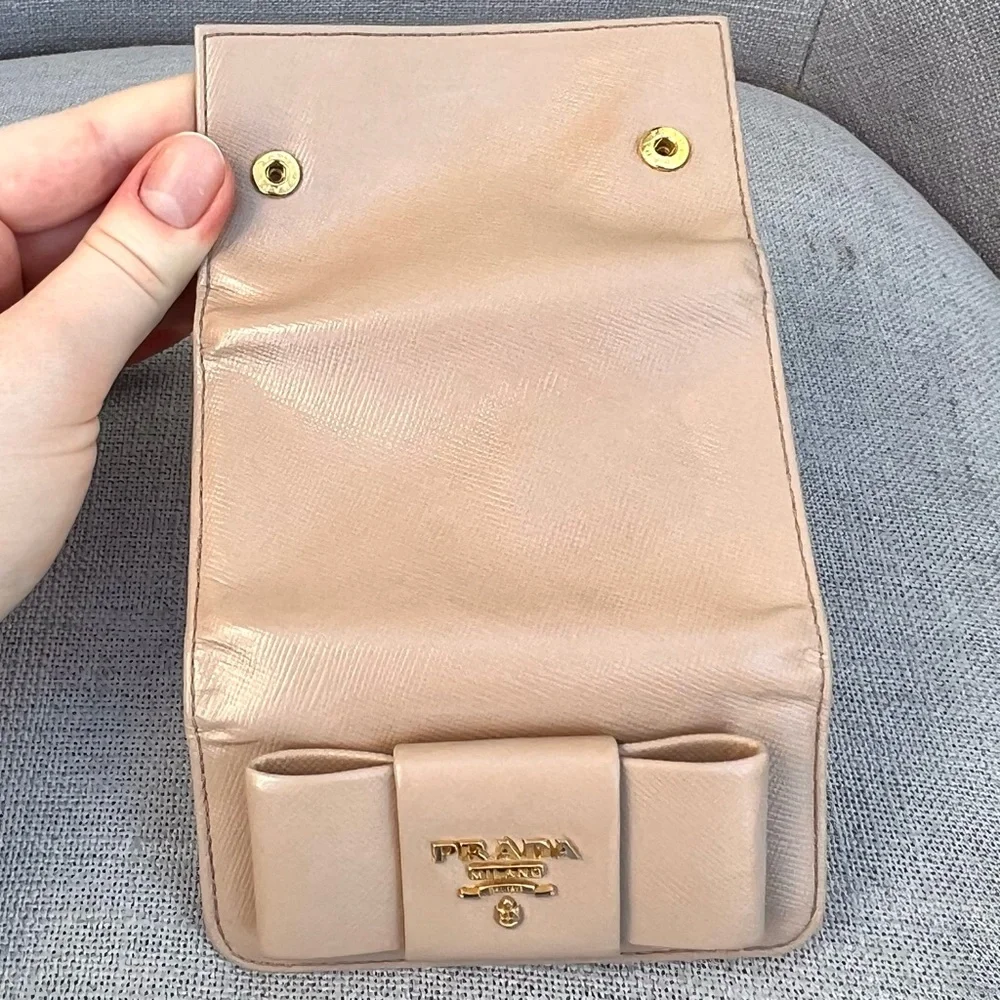 Prada Bow Key Case Holder - Picture 3 of 4